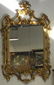 Ornate Louis XV Style Carved Gold Leafed Mirror - 13