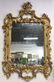 Ornate Louis XV Style Carved Gold Leafed Mirror