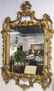 Ornate Louis XV Style Carved Gold Leafed Mirror - 5