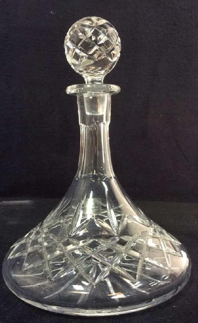 R Handcrafted Lead Crystal Ships Decanter (1 of 10)