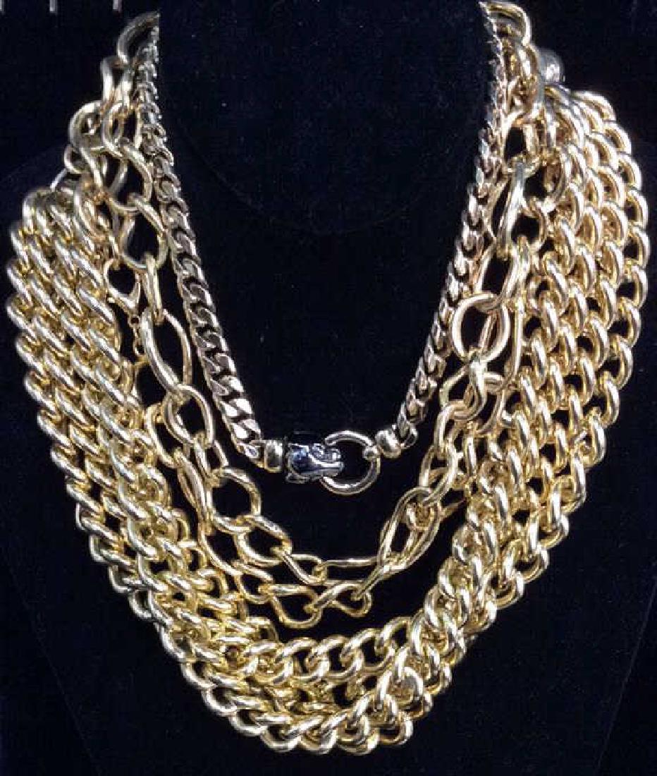 Lot 3 Gold Toned Metal Chains (1 of 11)