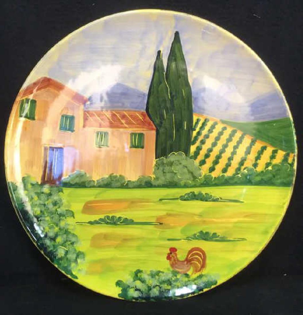 VIETRI Hand Painted Italian Decorative Plate (1 of 10)