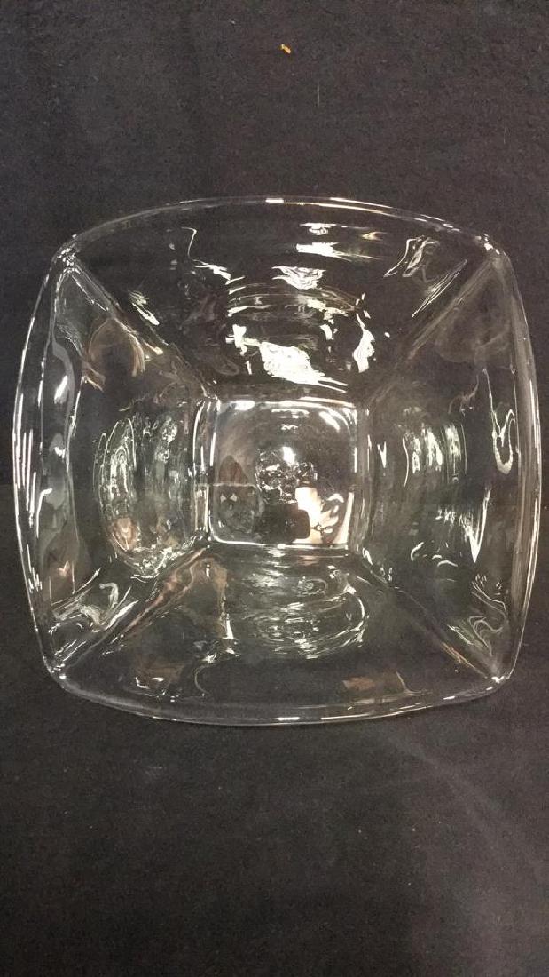 SIMON PEARCE Hand Blown Glass Bowl (1 of 10)