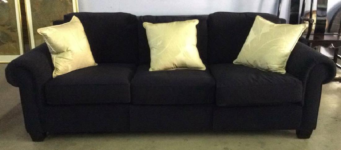 Lot 4 ARTISTIC FRAME Wool Sofa & Pillows (1 of 10)