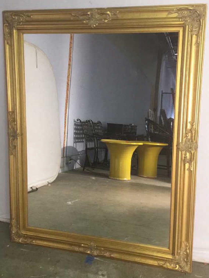 Carved Oriental Style Gilt Mirror (1 of 8)