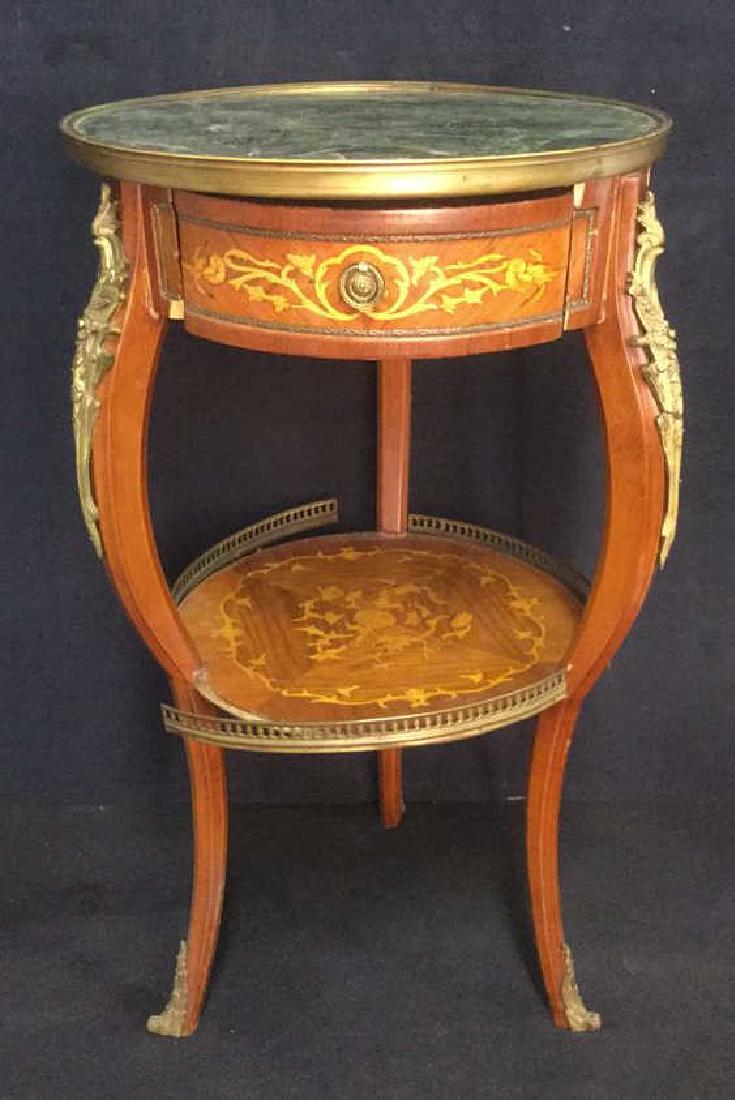 French Louis The XVI Style Antique GueridonTable (1 of 10)