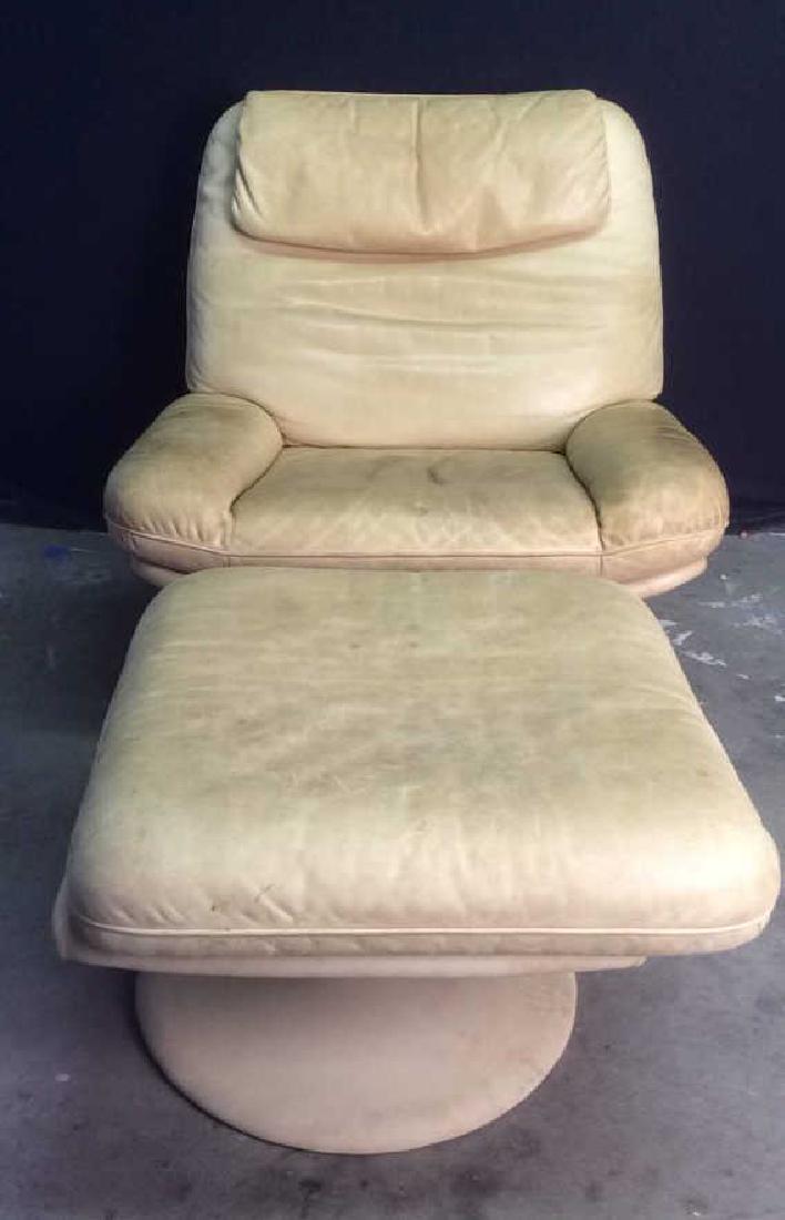 Set 2 de SEDE Leather Chair & Ottoman, Switzerland (1 of 10)