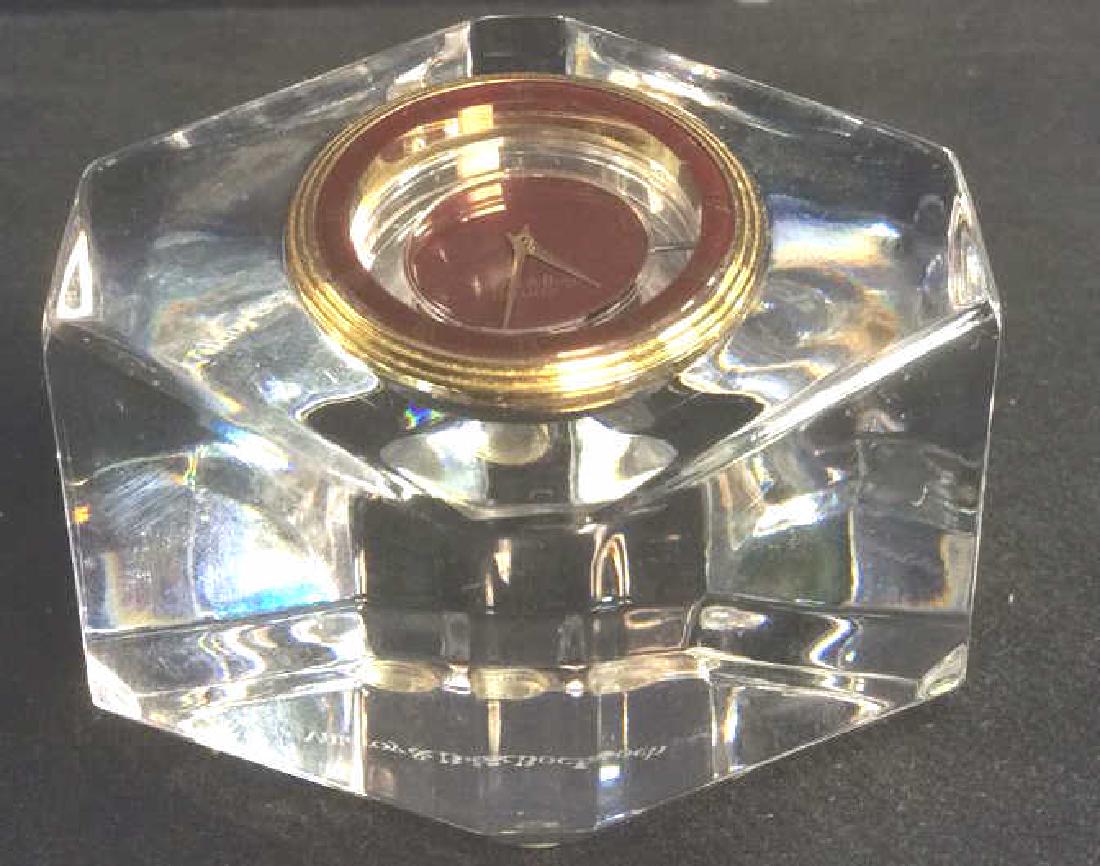 VILLEROY & BOCH Crystal Desk Clock (1 of 10)