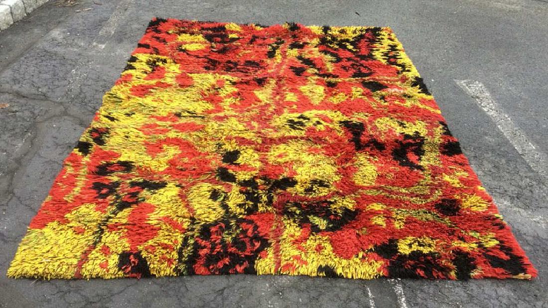 Multi Toned Modern Wool Rug Carpet (1 of 10)