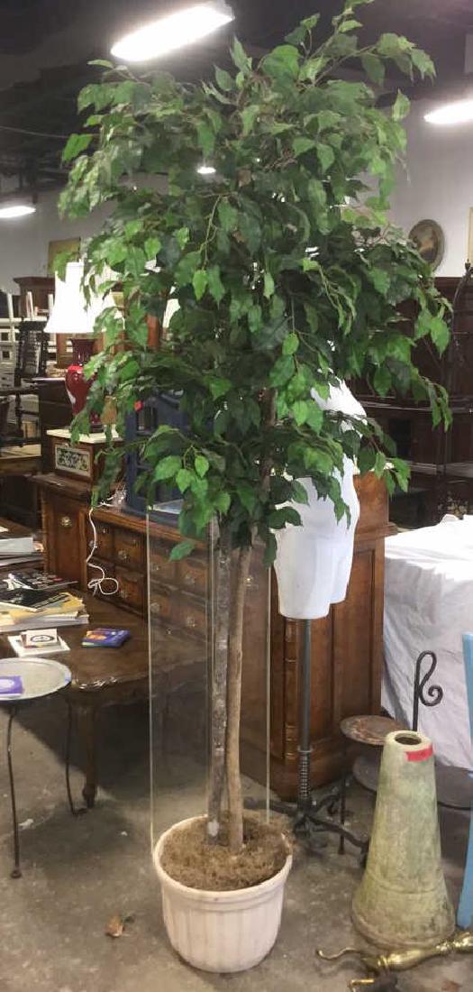 Silk Tree In Ceramic Pot (1 of 7)