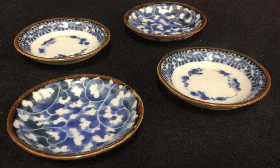 Lot 4 Asian Ceramic Porcelain Dipping Bowls (1 of 7)