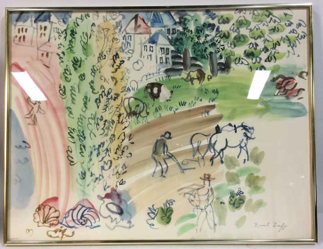 Raoul Dufy Art Print The Village Garden (1 of 9)