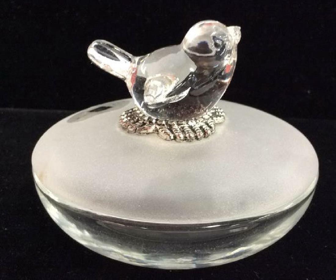 CLARALUNA Art Glass Bird Trinket Dish (1 of 8)