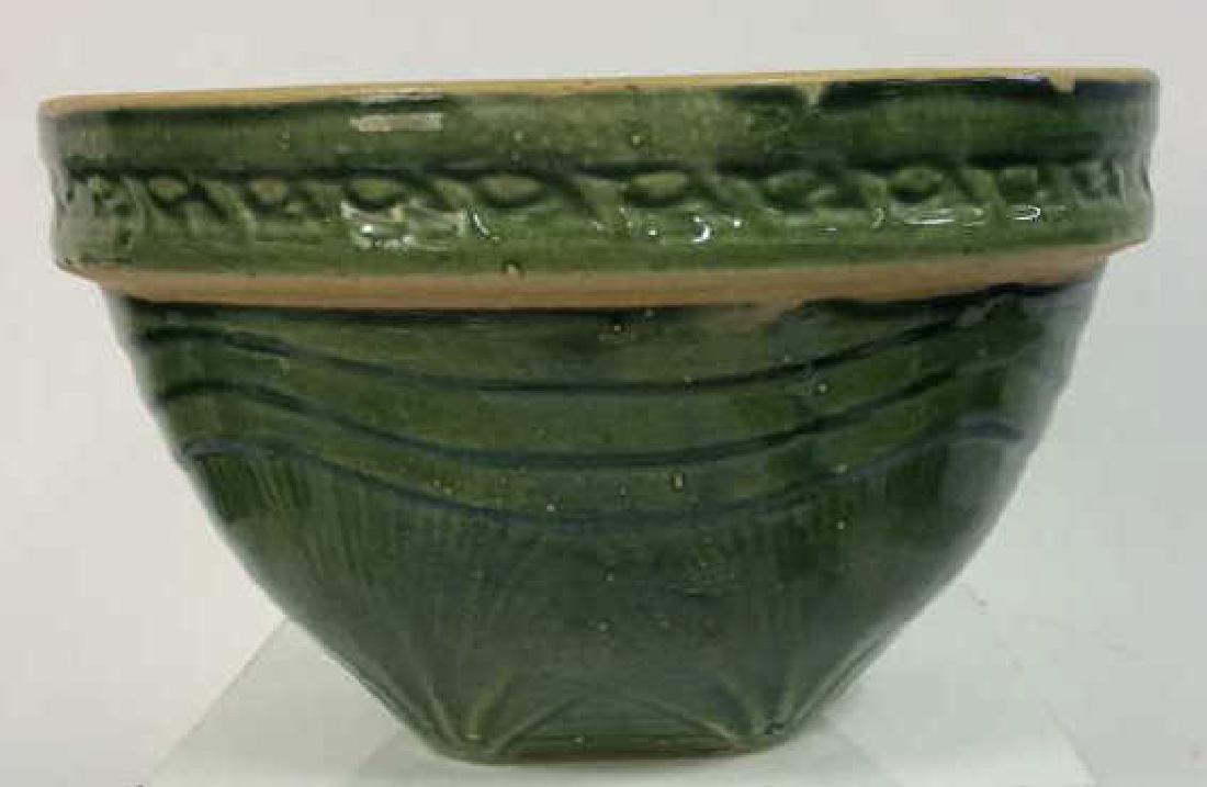 Green Toned Glazed Ceramic Bowl (1 of 8)