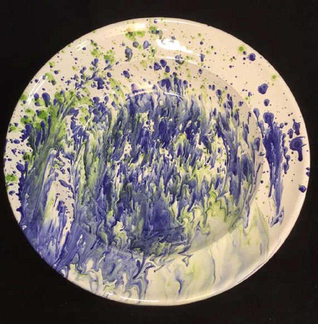 Ceramic Glazed Platter Bowl By Lamas (1 of 8)