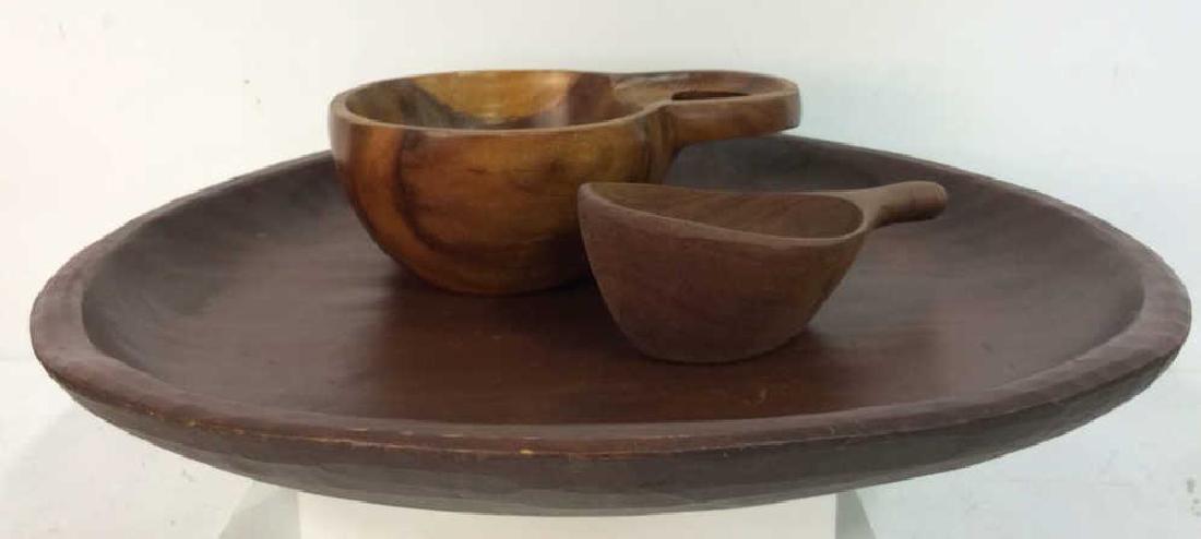 Lot 3 Wooden Kitchen Accessories Tabletop (1 of 10)