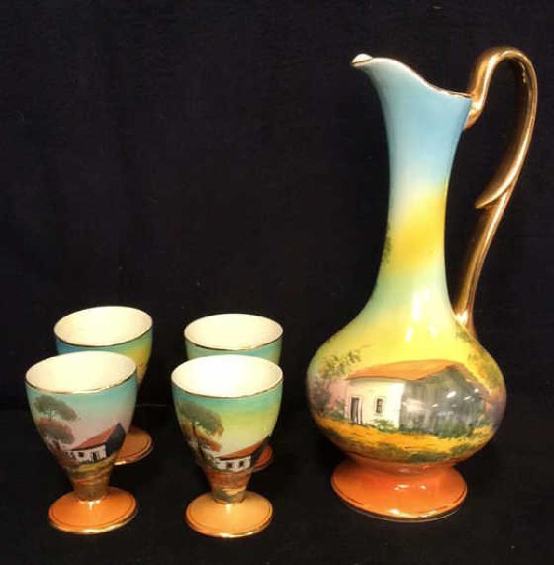 Lot 5 LOUÇARTE Pitcher W Drinking Goblets (1 of 11)