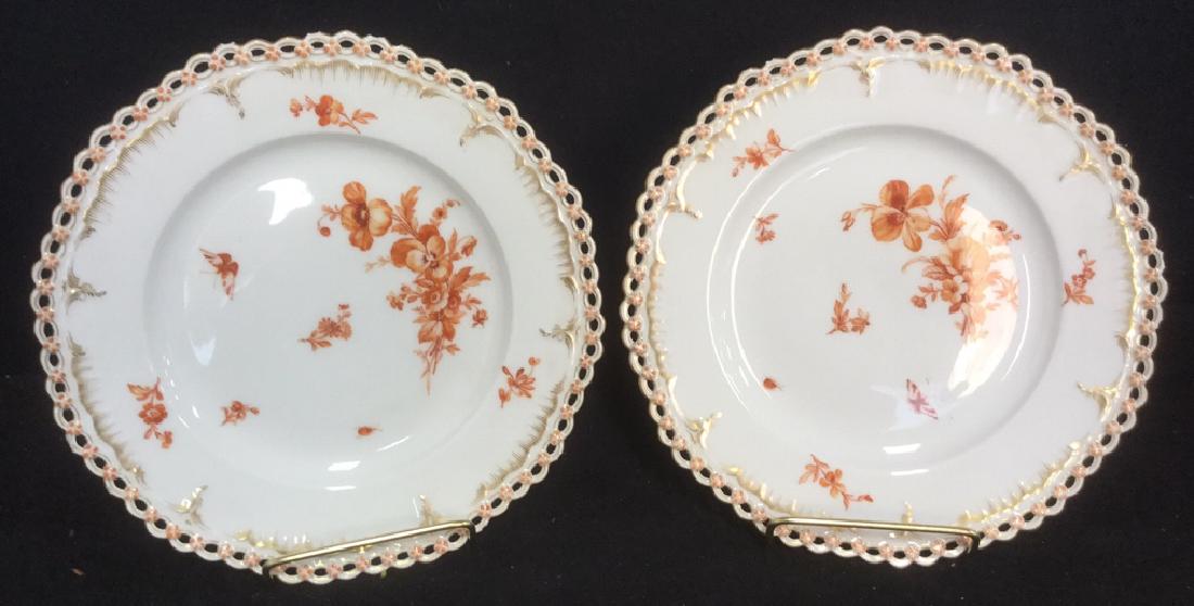 Lot 2 KPM Hand Painted Porcelain Dishes (1 of 9)