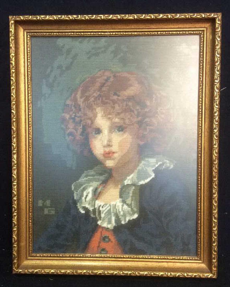 MG Framed Tapestry of Male Figure (1 of 10)