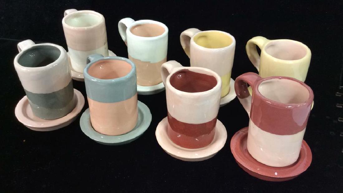 Set 16 Vintage Shurde Ceramic Espresso Mugs W (1 of 8)