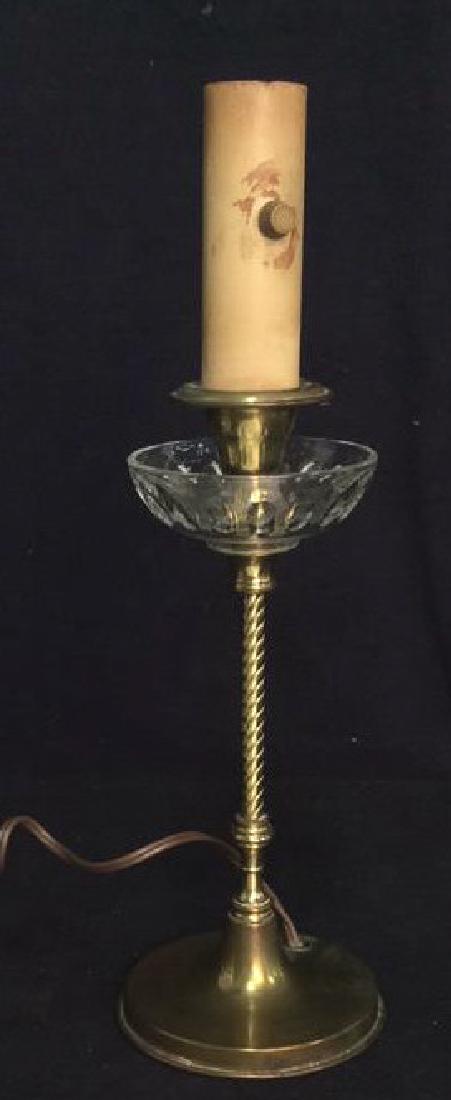Candlestick Style Electric Lamp (1 of 8)