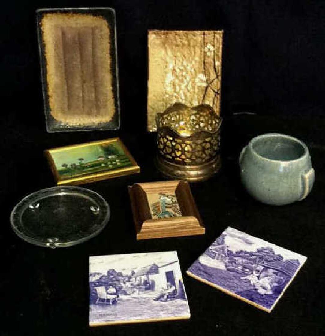 Lot 9 Assorted Tabletop Accessories (1 of 9)