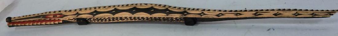 Carved Alligator/Crocodile Folk Art Sculpture (1 of 6)