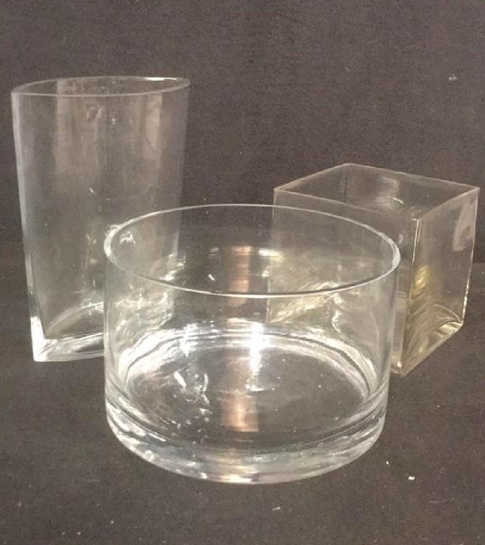 Lot 3 Glass Table Top Accessories (1 of 6)