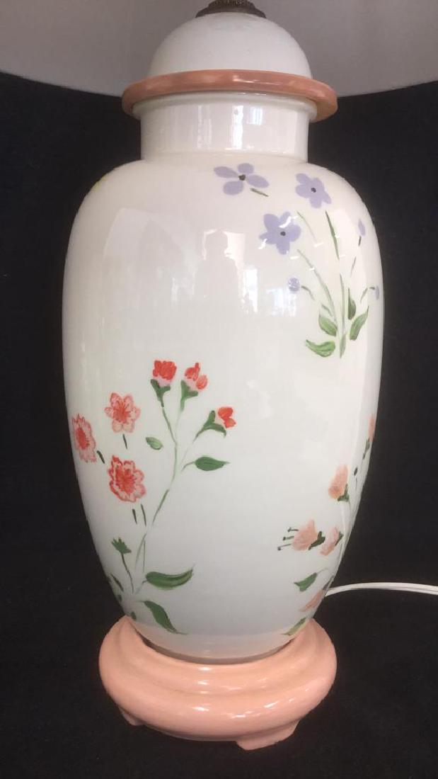 Hand Painted Ceramic Porcelain Table Lamp (1 of 8)