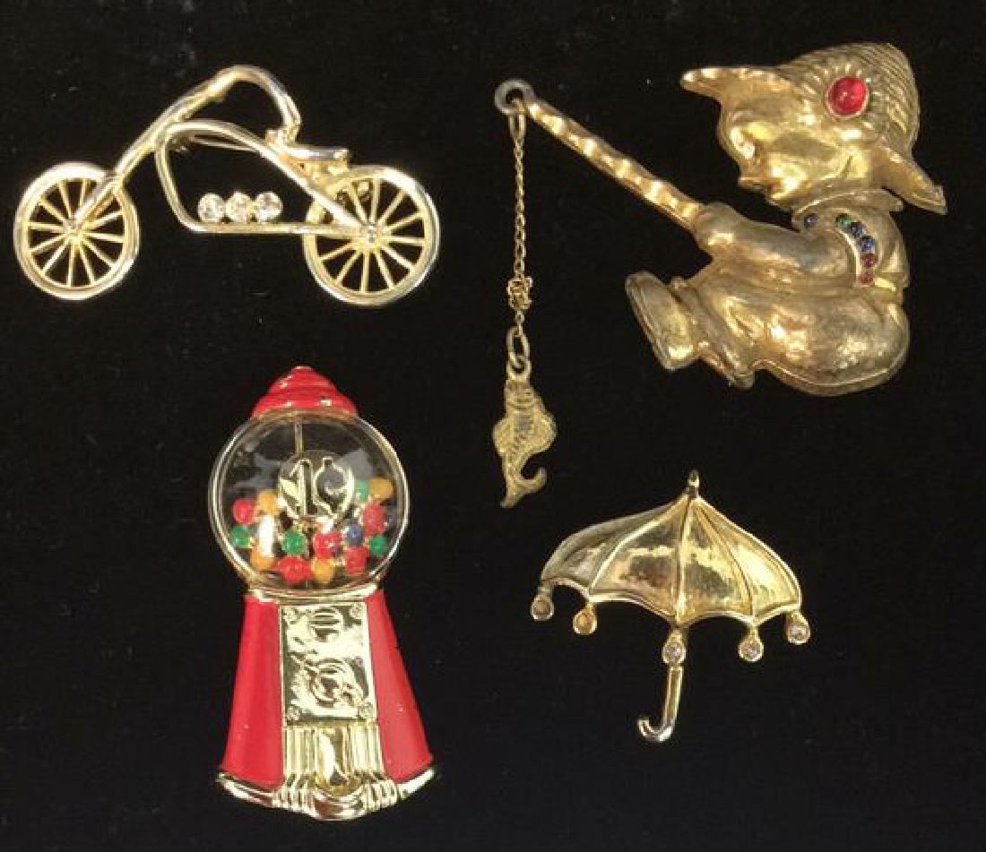 Lot 4 Assorted Women’s Brooch Pins (1 of 10)