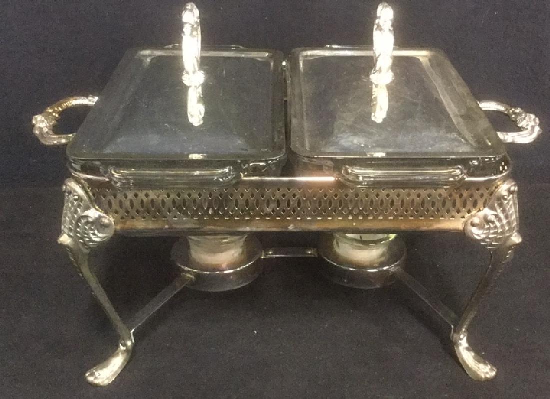 Silver Plated Double Food Warmer 1.5 Qt (1 of 7)