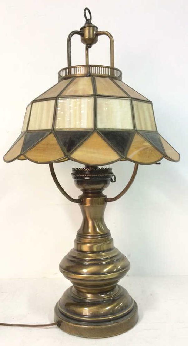 Stained Glass Tiffany Style Lamp (1 of 8)