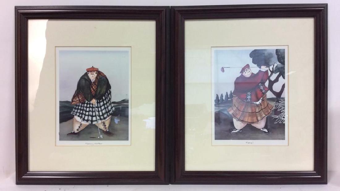 Lot 2 JENNIFER GARANT Framed Gold Prints (1 of 7)