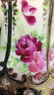 Porcelain Pitcher W Lid Floral Motif W Gold - 2