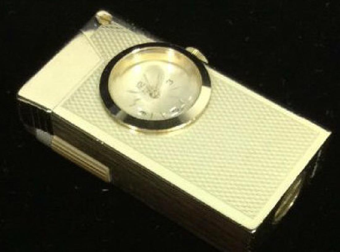 Vintage Gold Toned Watch W Lighter (1 of 8)