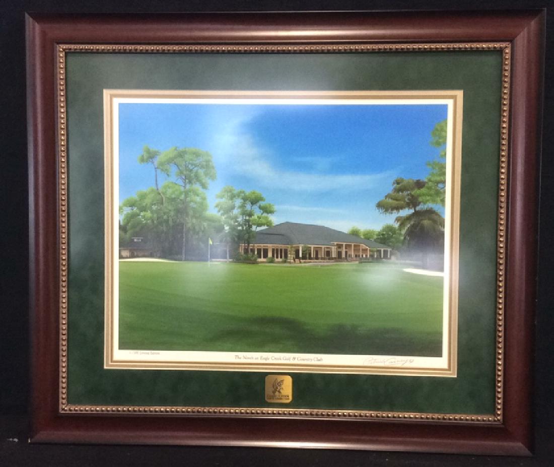 PAT CARNEY The Ninth At Eagle Creek Signed Print (1 of 12)