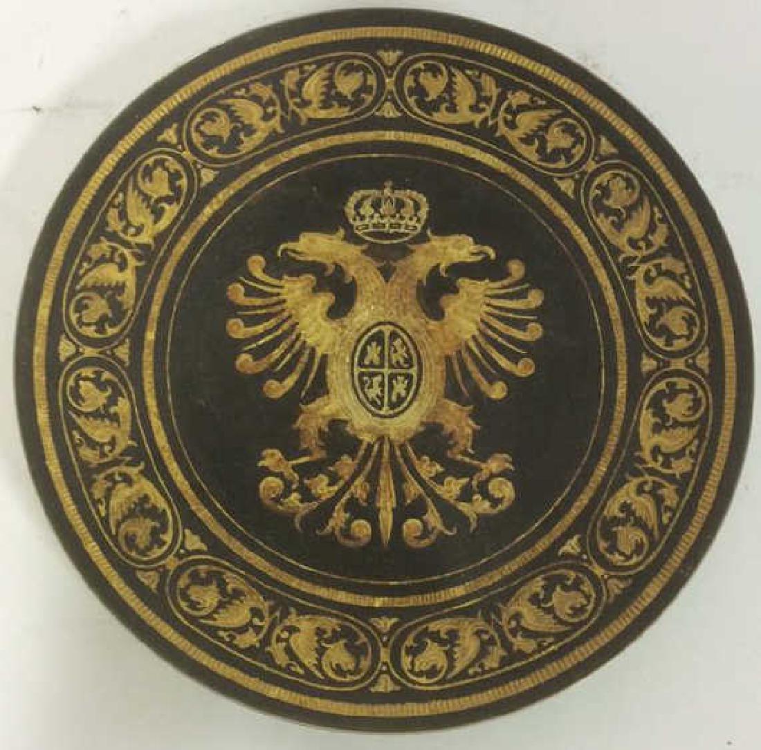 Vintage Spanish Metal Footed Dish (1 of 10)