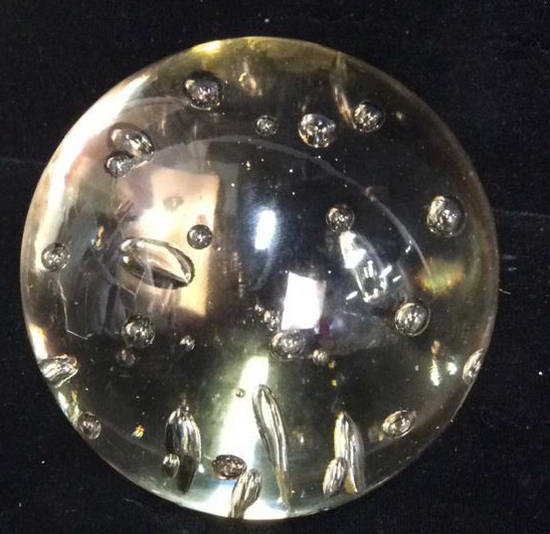 Signed Art Glass Collectible Paperweight (1 of 6)