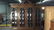 HERITAGE Bubble Glass Wooden China Cabinet - 3