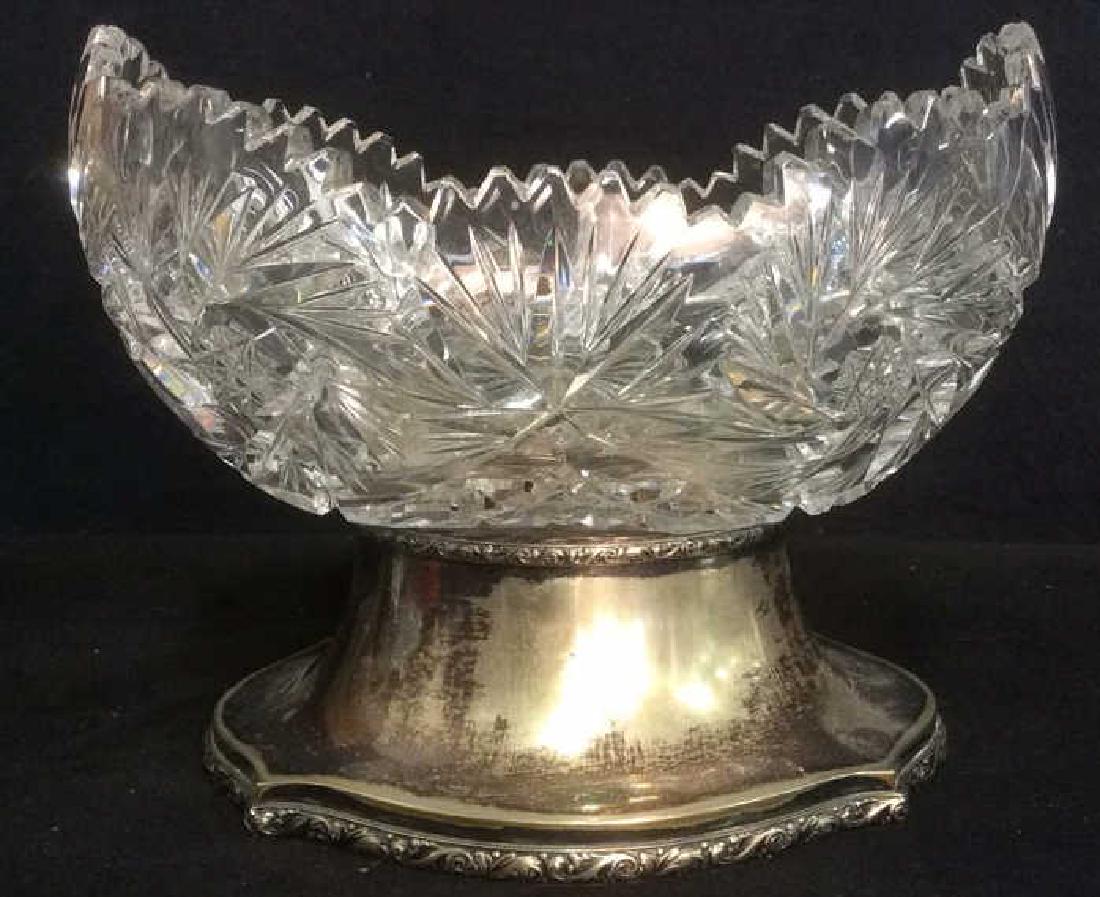 Cut Crystal Trinket Dish W Pedestal (1 of 10)
