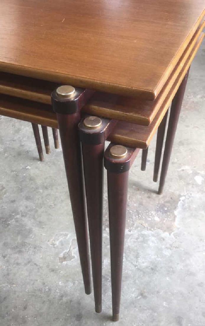Lot 3 Mid Century Modern Nest Of Tables (1 of 9)