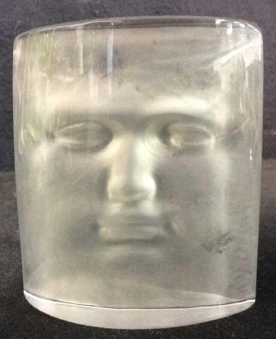 ROY ADZAK Paperweight W Face Relief Detail (1 of 10)