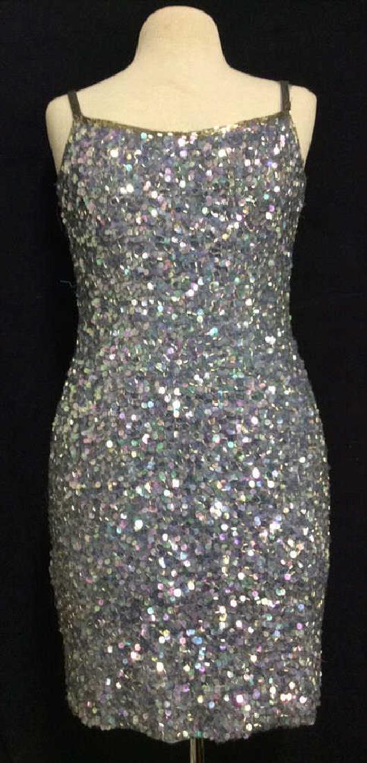 oleg cassini sequin dress
