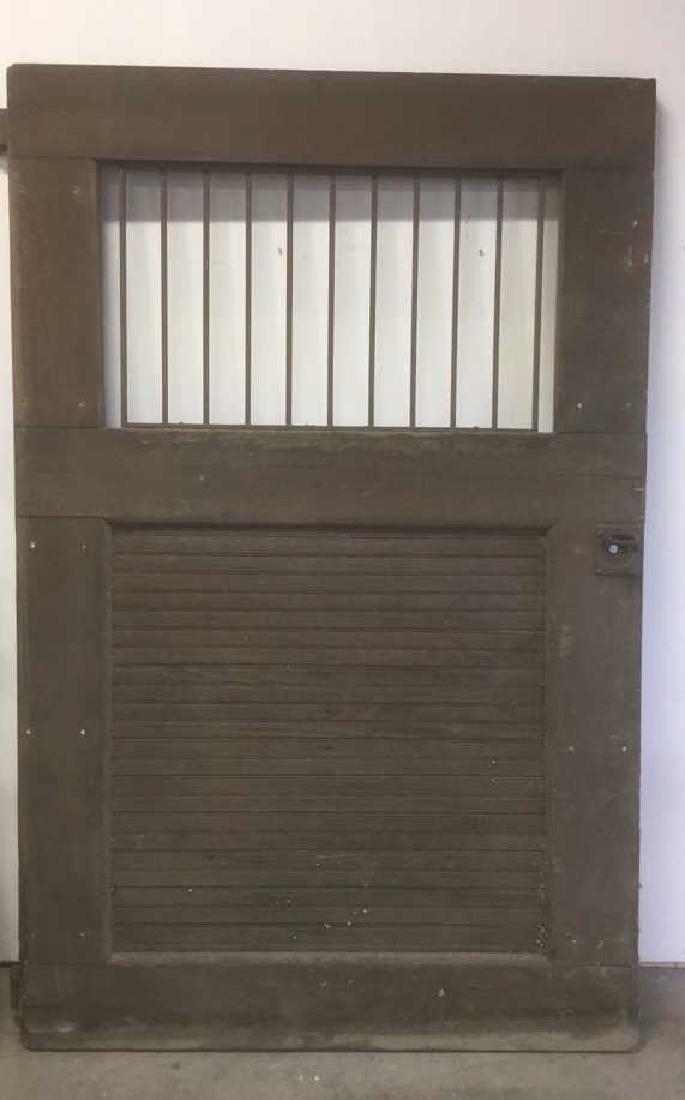 Antique Wooden And Iron Barn Door (1 of 9)