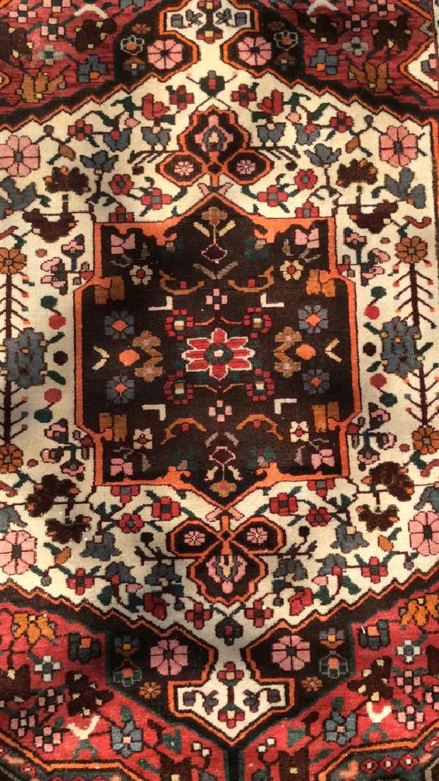 Handmade Antique Floral Detailed Wool Rug (1 of 10)