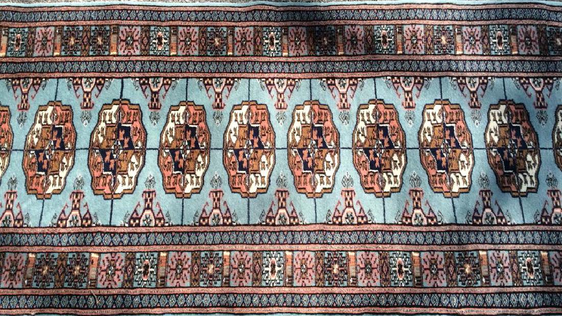 Fringed Wool Oriental Carpet Runner (1 of 10)