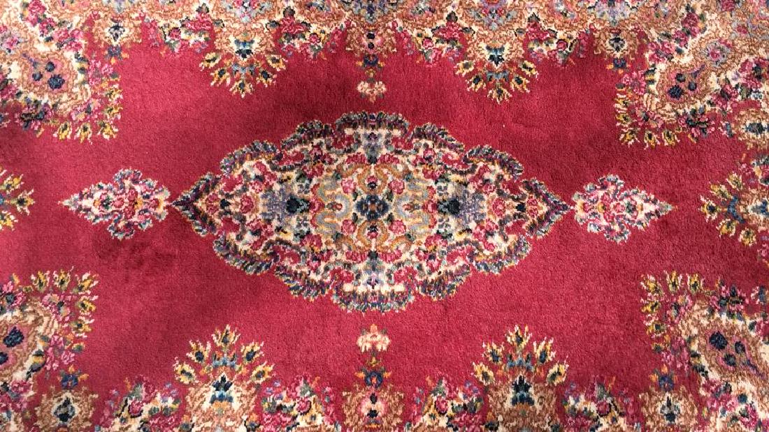 KARASTAN KIRMAN Wool Fringed Rug (1 of 11)