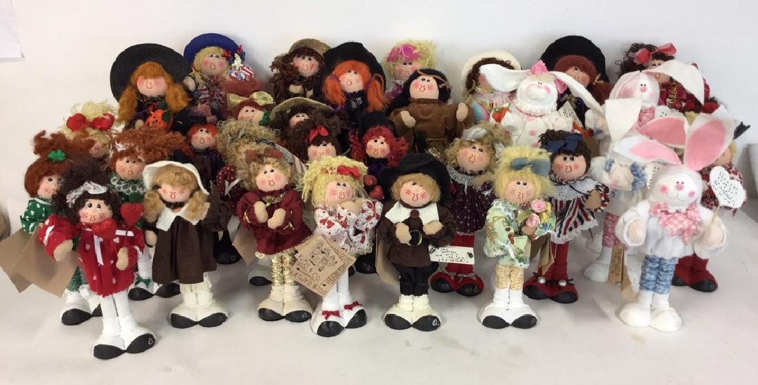 Lot 34 Katy's Kids Hand Made With Love Dolls Colle (1 of 9)