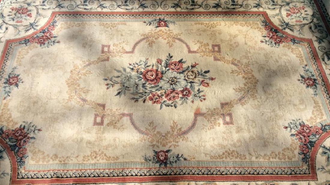 FERRAGHAN Worsted Fringed Wool Carpet (1 of 10)