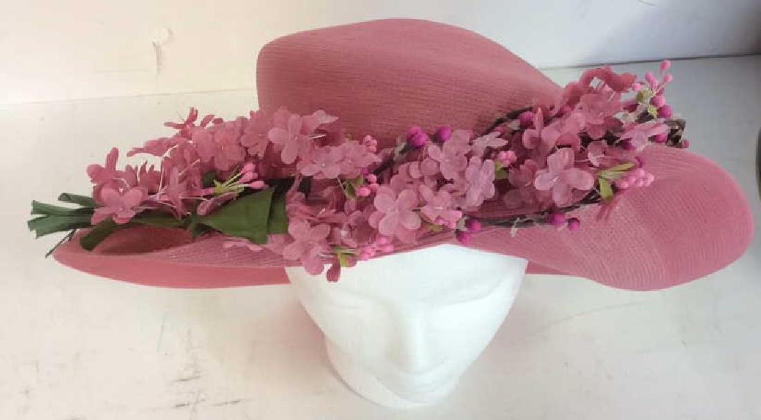 Sarah Soss Millinery Pink Fashion Hat (1 of 11)